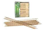 Holzspieße lang 25 cm für Grill, Schaschlik und Fingerfood, gebündelt und in Faltschachtel, Artikelnummer 407845