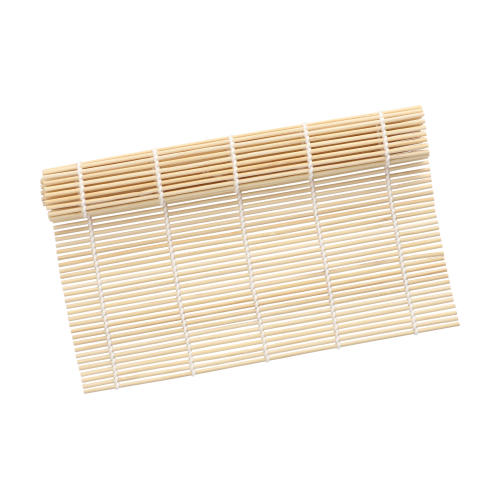 PAPSTAR Sushi-Matte Bambus "ASIA" 24 cm x 24 cm natur, 50 x 1 Stück