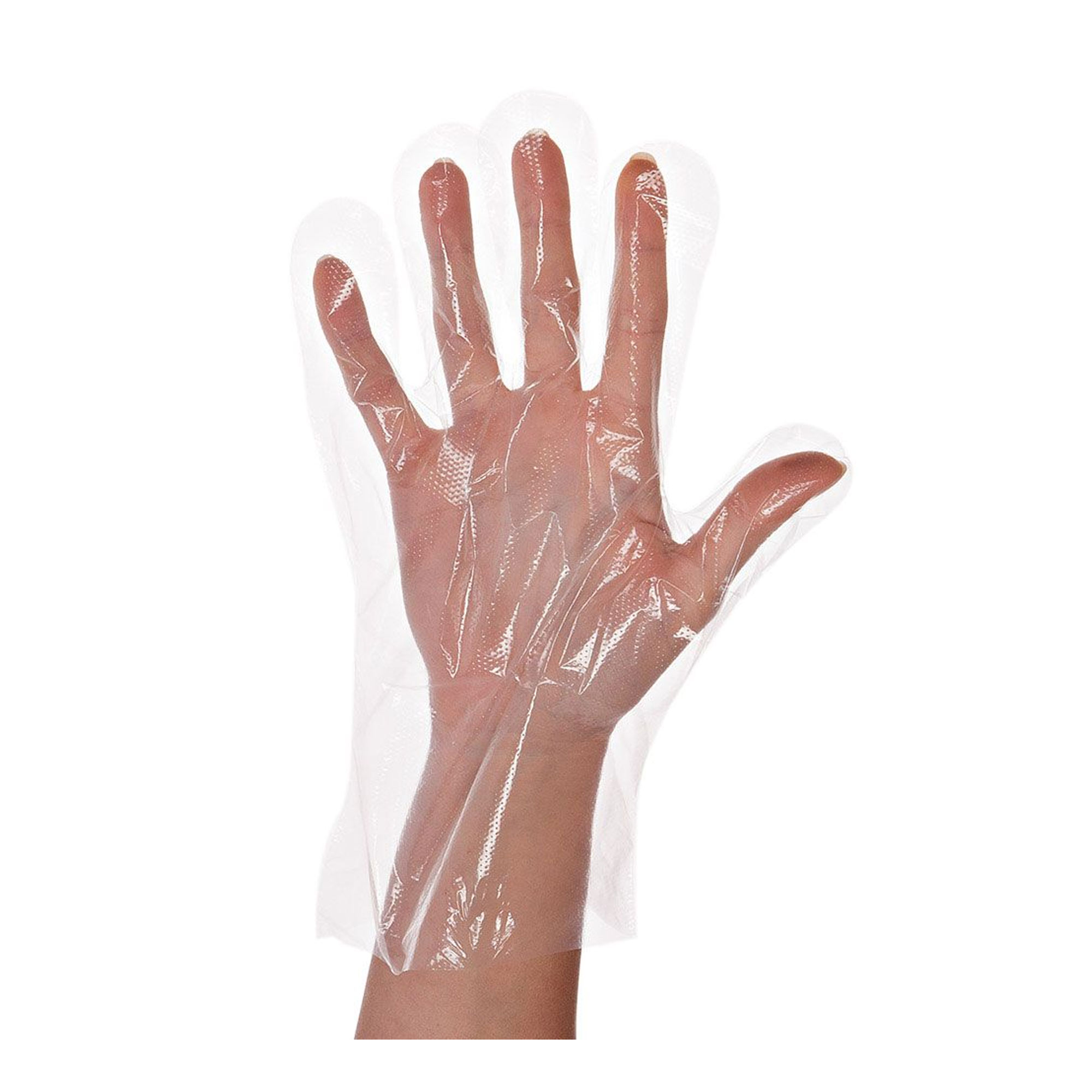Hygostar Polyclassic Strong LDPE-Handschuhe transparent geblockt, VE 5000 Stück
