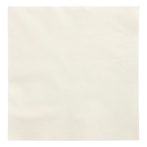 PAPSTAR Servietten, 3-lagig 1/4-Falz 40 cm x 40 cm creme, 4 x 250 Stück