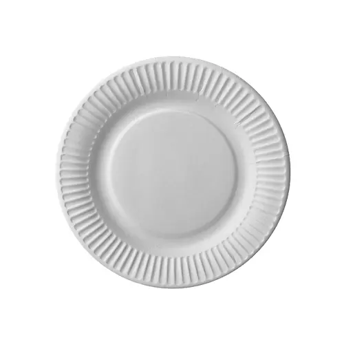 Starpak Teller, Pappe rund Ø 18 cm weiß, runder Pappteller aus 100 % Frischfaserkarton, lebensmittelecht, 8 x 100 Stück von PAPSTAR