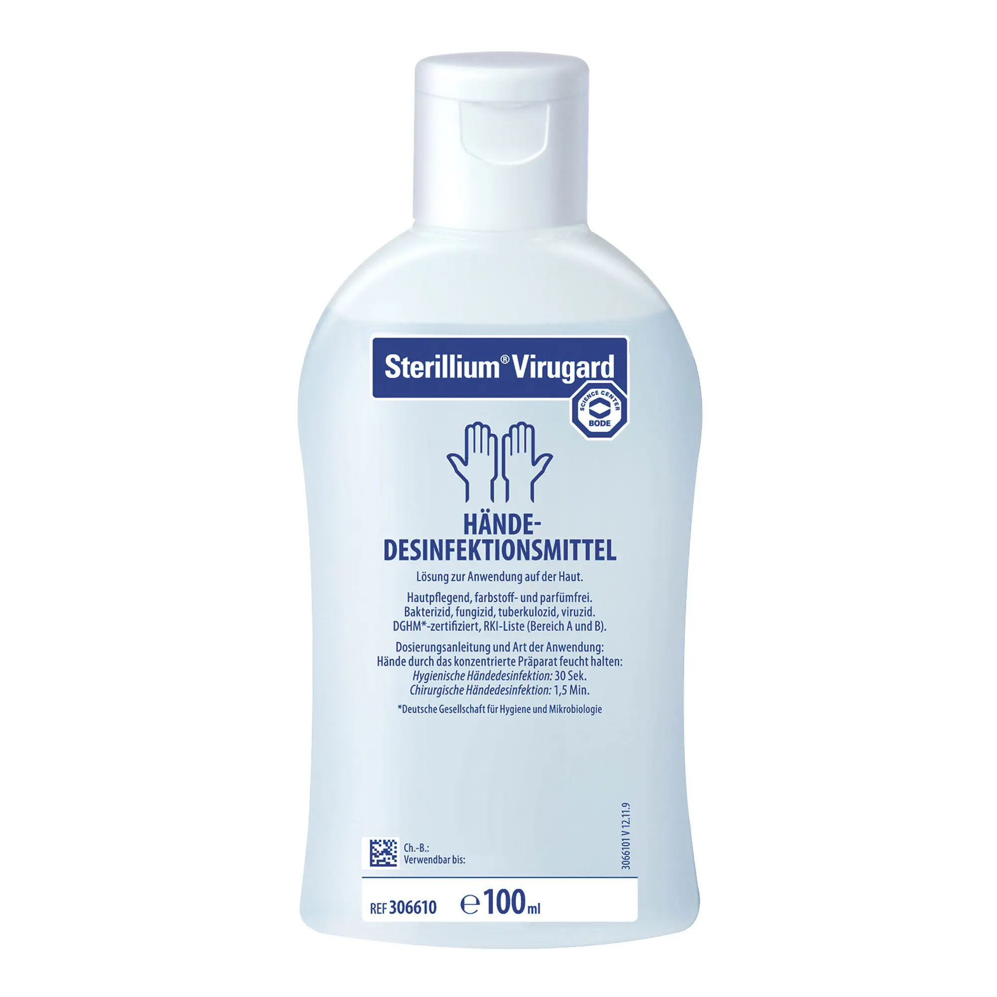 Bode Sterillium Virugard Händedesinfektionsmittel 100 ml Flasche 306610_1