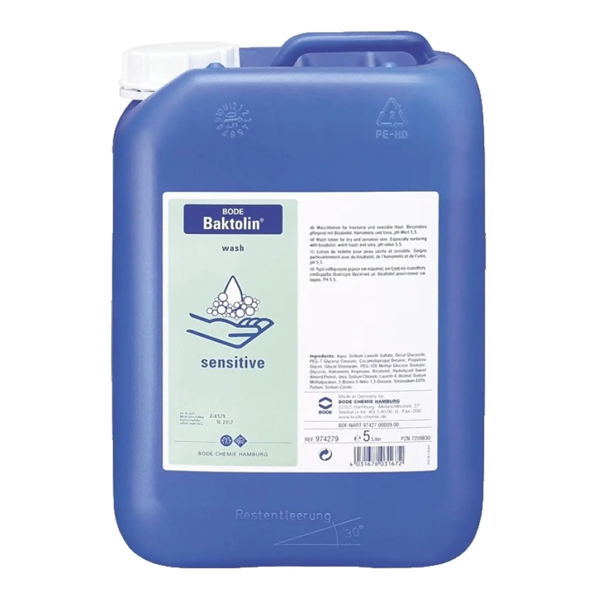 Bode Baktolin sensitive Waschlotion 5 Liter Kanister 981335_1