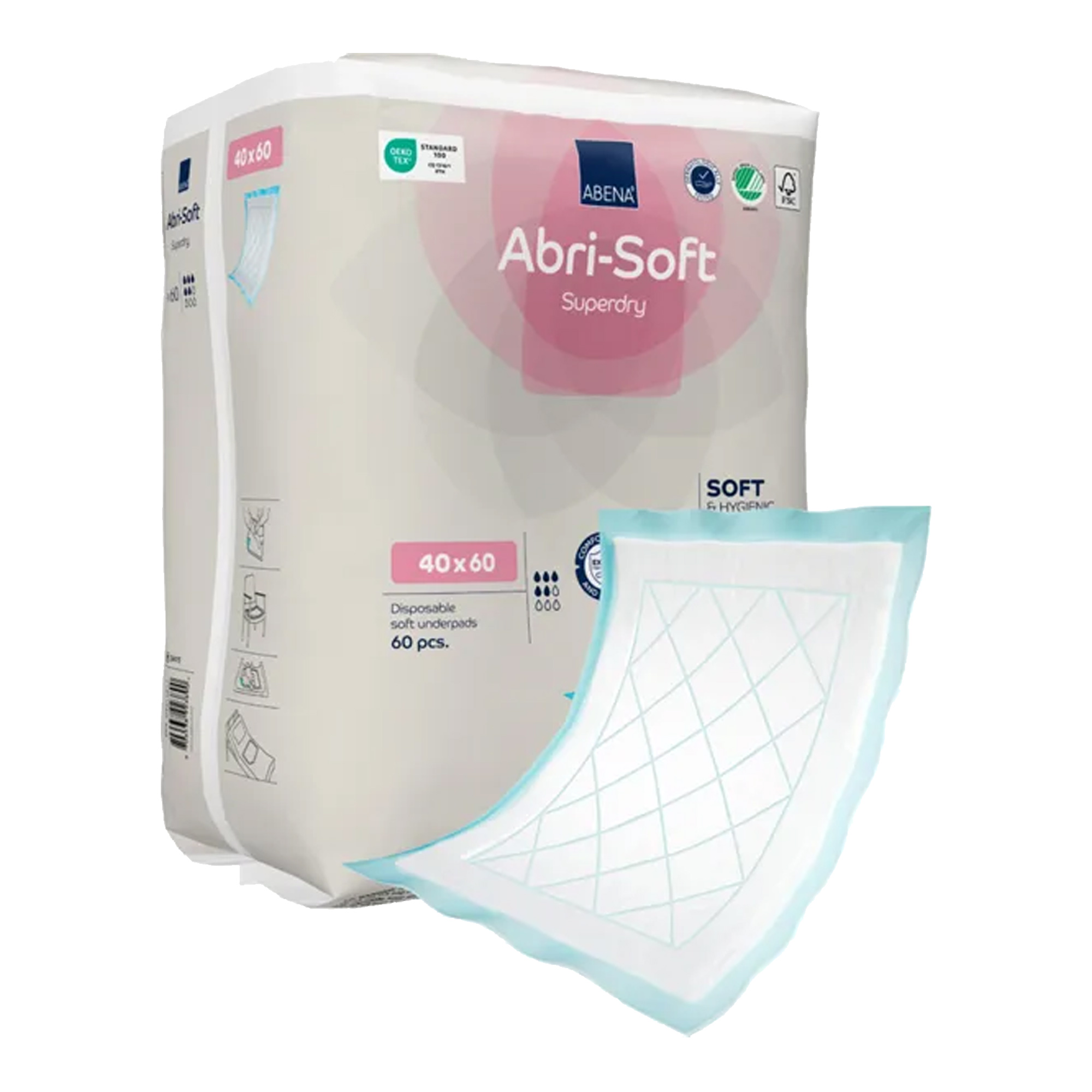 ABENA Bettunterlagen Abri-Soft Superdry, 240 Stück