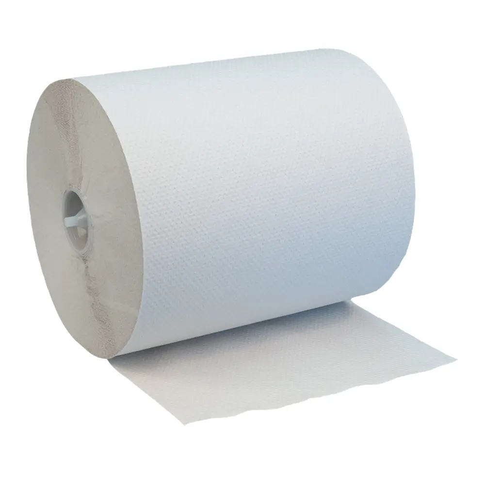 Katrin 460201 System Handtuchrolle M, 1-lagig, 180 Meter aus saugfähigem Tissuepapier für Katrin System Handtuchrollenspender, Artikelnummer 460201