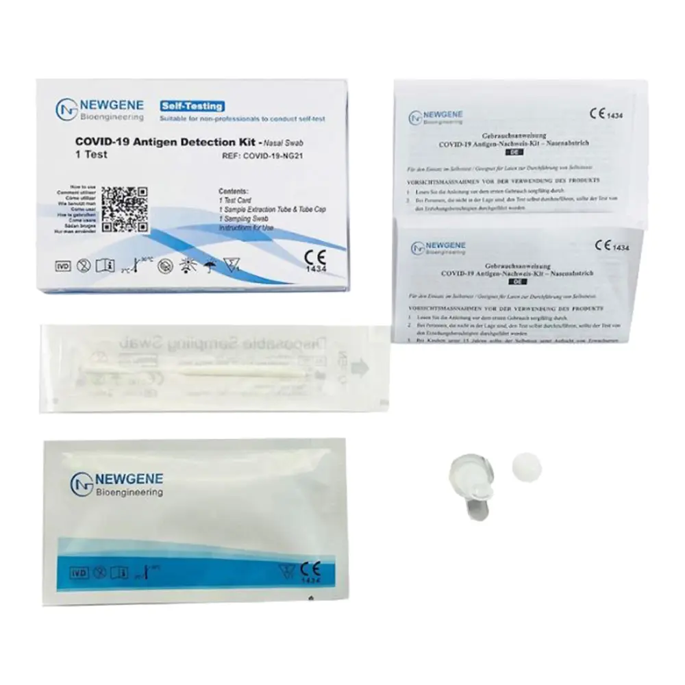 Newgene Covid-19 Coronatest CE 1434, Laientest, Selbsttest 1er Pack