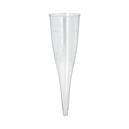 Starpak 50 Stiel-Gläser (Oberteile) für Sekt, PS 0,1 l Ø 5 cm, 17,5 cm glasklar