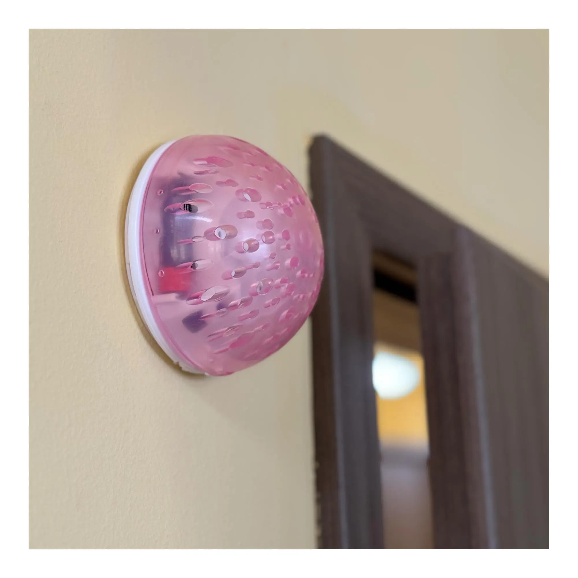 Stearinos Duftspender Smart Cap Duftkappe von Sarima-Hygiene, pinke Duftkappe aus EVA für kontinuierliche Raumduftabgabe bis zu 30 Tage, passend für Stearinos Difuser Fan Machine