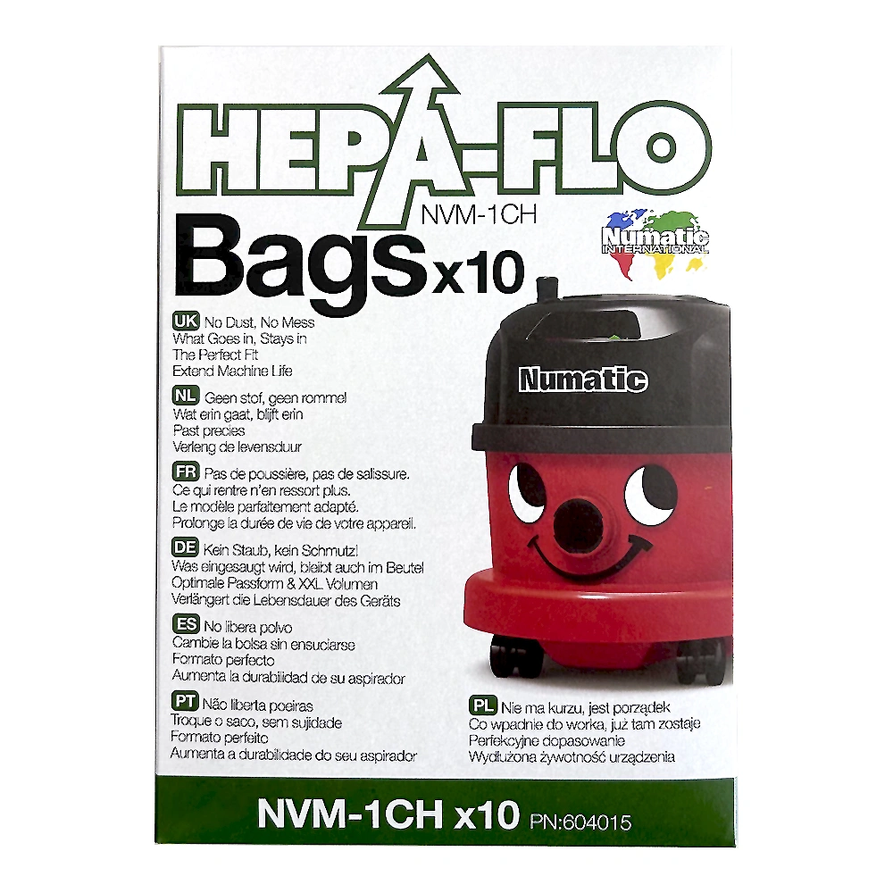 Numatic Staubsaugerbeutel Vlies Hepa-Flo NVM 1CH