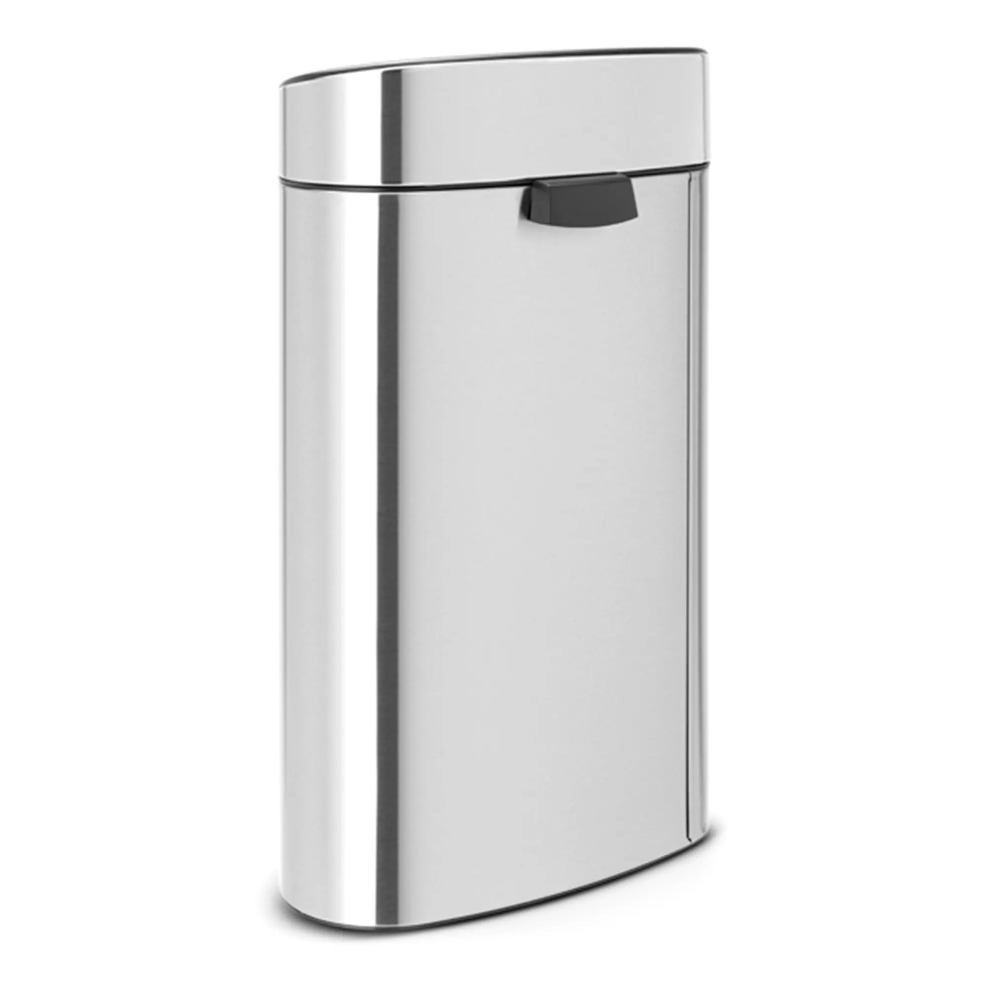 Brabantia Touch New Abfallbehälter 40 Liter aus Edelstahl mit Soft-Touch-Deckel für Küche oder Büro, hygienischer Mülleimer von Brabantia