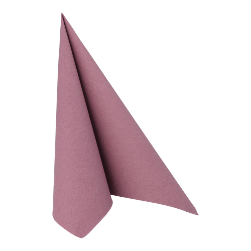 PAPSTAR Servietten "ROYAL Collection" 1/4-Falz 40 cm x 40 cm plum, 5 x 50 Stück