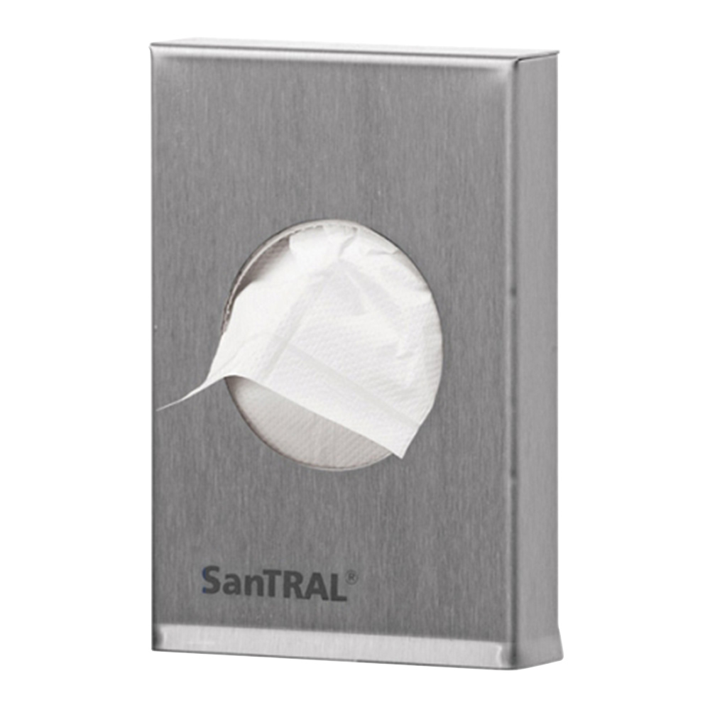 SanTRAL Hygienebeutelspender Polybeutel HB 2 E Edelstahl matt 21245700-AFP-C_1