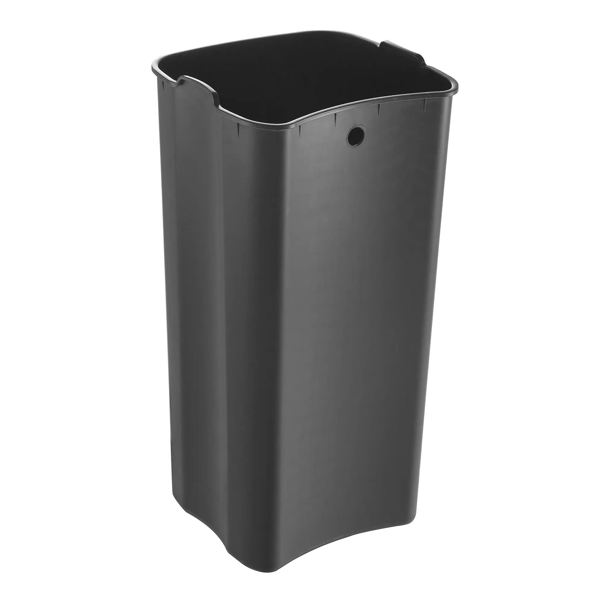 EKO Step Bin Regent Tretabfallbehälter 32 Liter, schwarzer Inneneimer aus Kunststoff von EKO für hygienische Abfallentsorgung