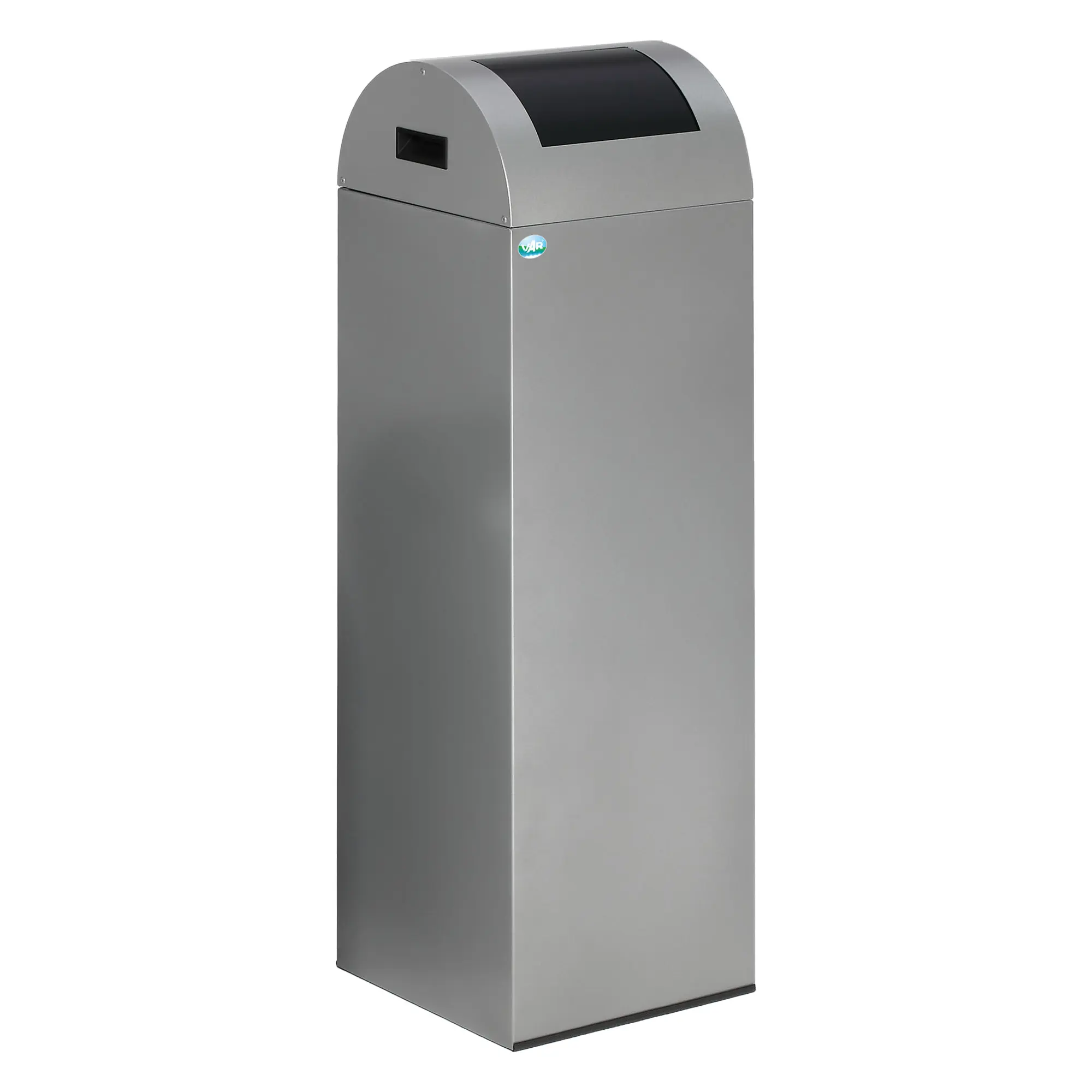 VAR Wertstoffsammelgerät WSG 85 R, 89 Liter silber