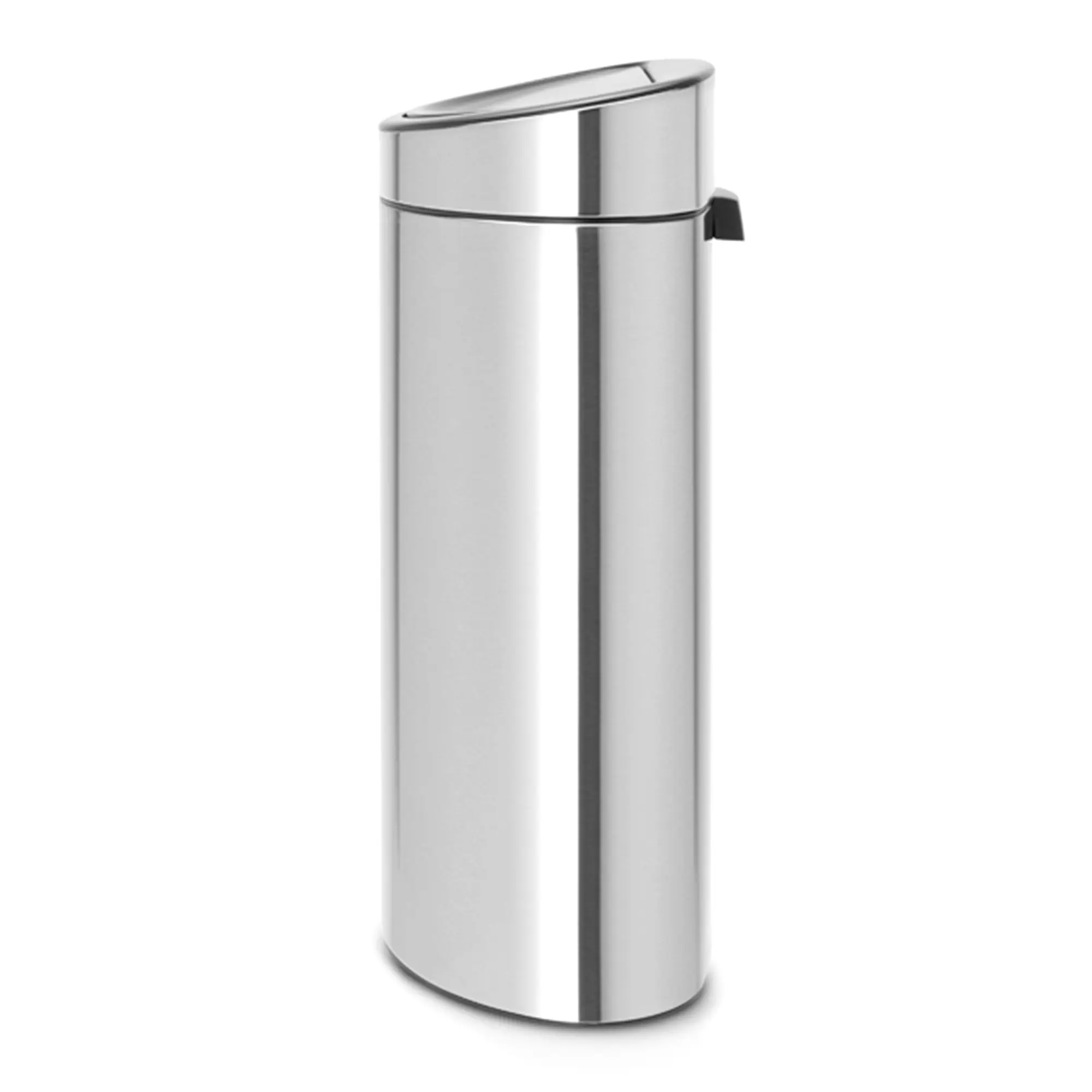 Brabantia Touch New Abfallbehälter 40 Liter aus Edelstahl mit Soft-Touch-Deckel für Küche oder Büro, hygienischer Mülleimer von Brabantia