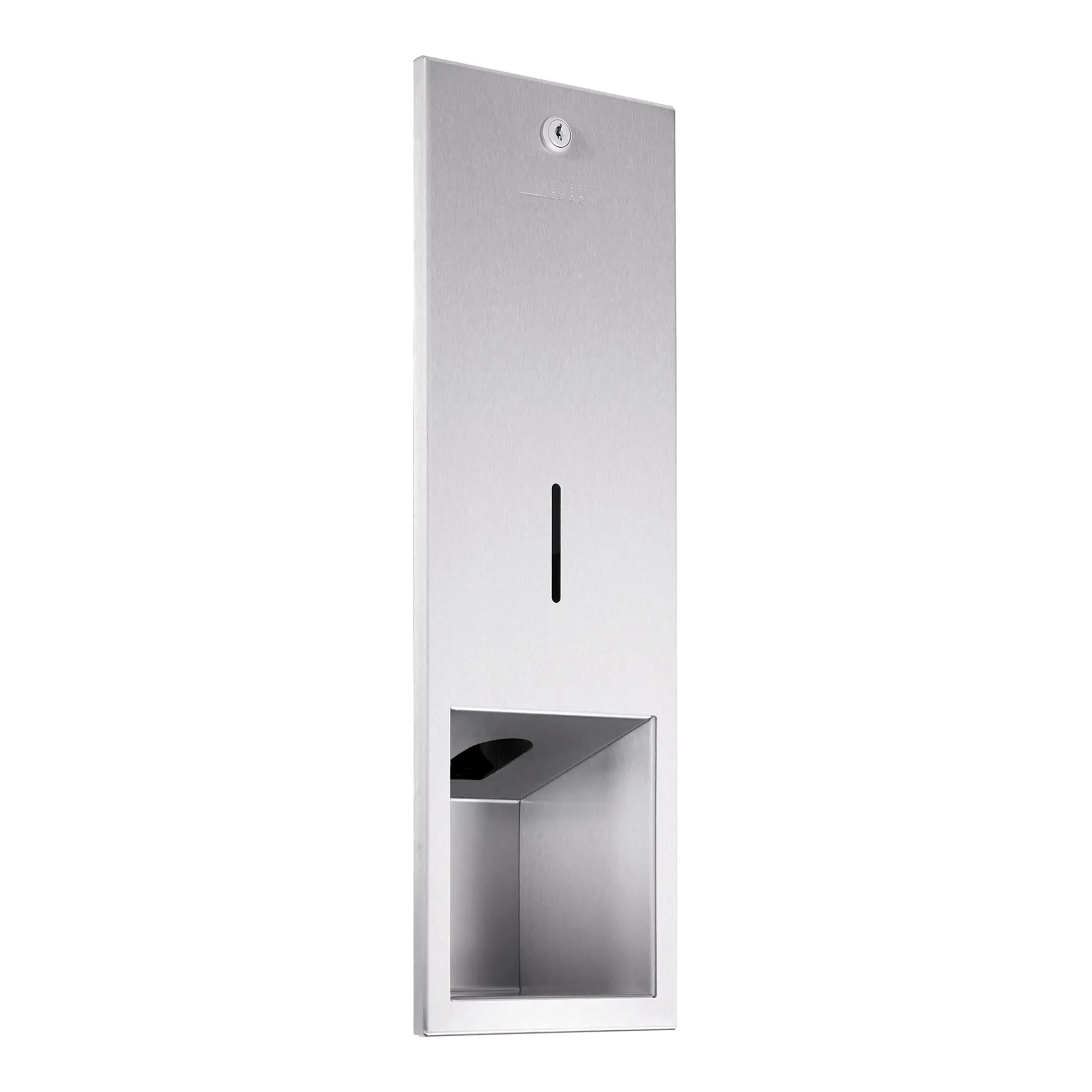 Wagner EWAR WP 208e-7 Sensor-Desinfektionsmittelspender 950 ml aus Edelstahl zur Unterputzmontage, berührungslos, hygienische Lösung, Artikelnummer WP208e-7