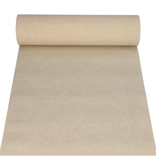 PAPSTAR Tischläufer, stoffähnlich, PV-Tissue Mix "ROYAL Collection" 24 m x 40 cm sand "Textile "
