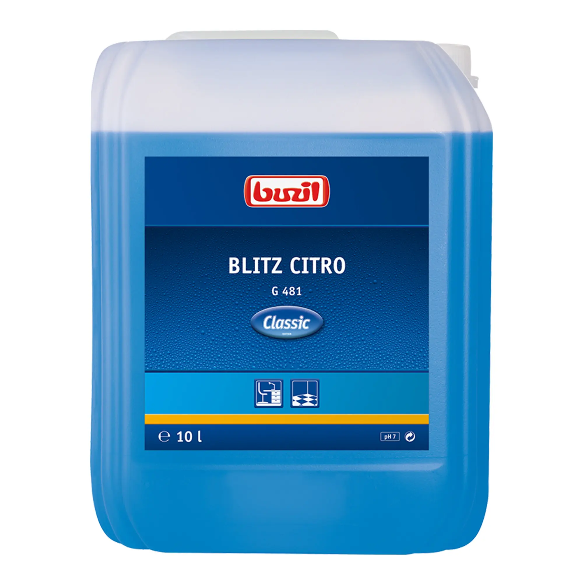 Buzil Blitz Citro G481 neutraler Allesreiniger 10 Liter Kanister G481-0010RA_1