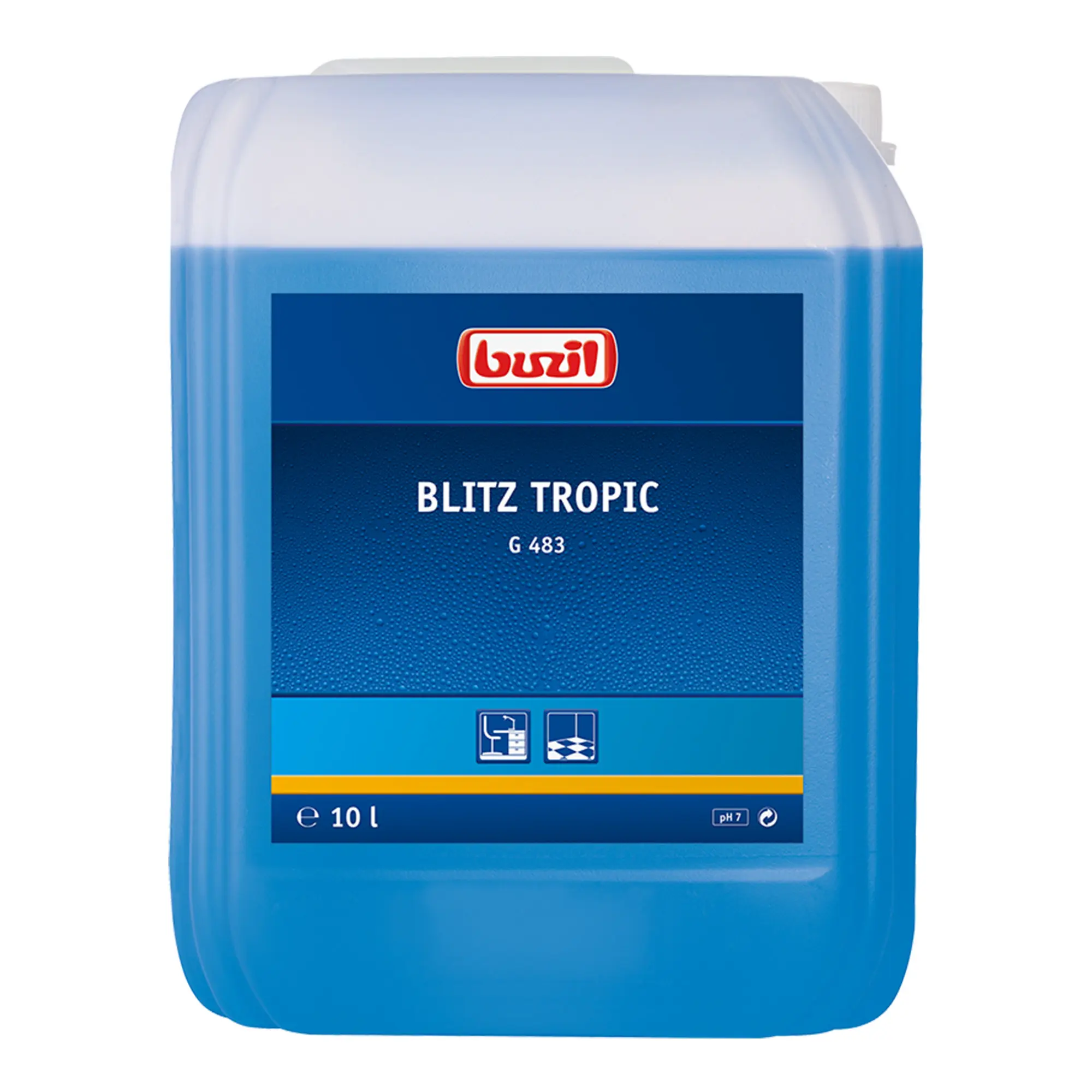 Buzil Blitz Tropic G483 neutraler Allesreiniger 10 Liter Kanister G483-0010RA_1