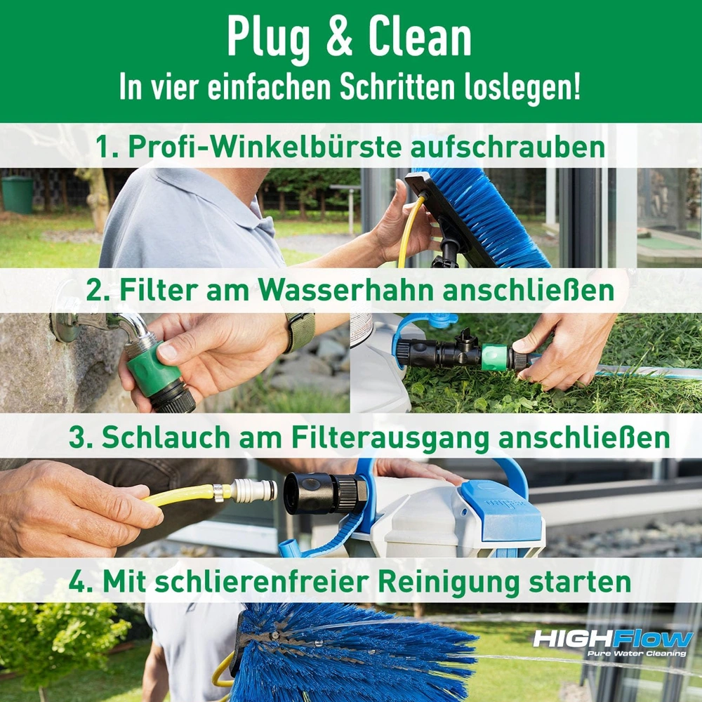 Unger HighFlow Reinwassersystem Set 6 m