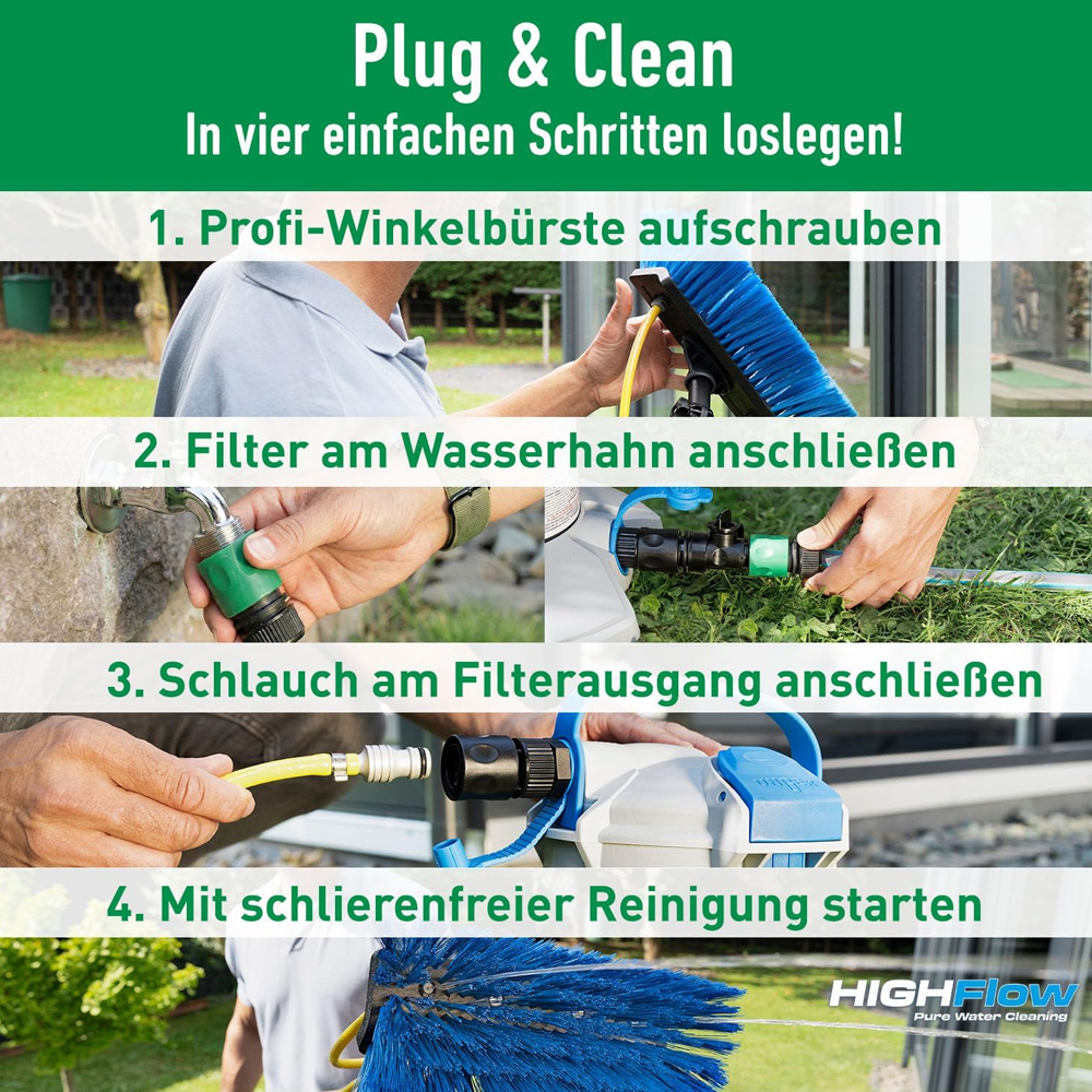 Unger AK160P Reinwassersystem HighFlow Set 6 m