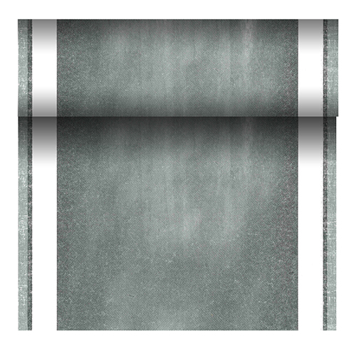 PAPSTAR Tischläufer, stoffähnlich, PV-Tissue Mix "ROYAL Collection" 24 m x 40 cm "Chalk"