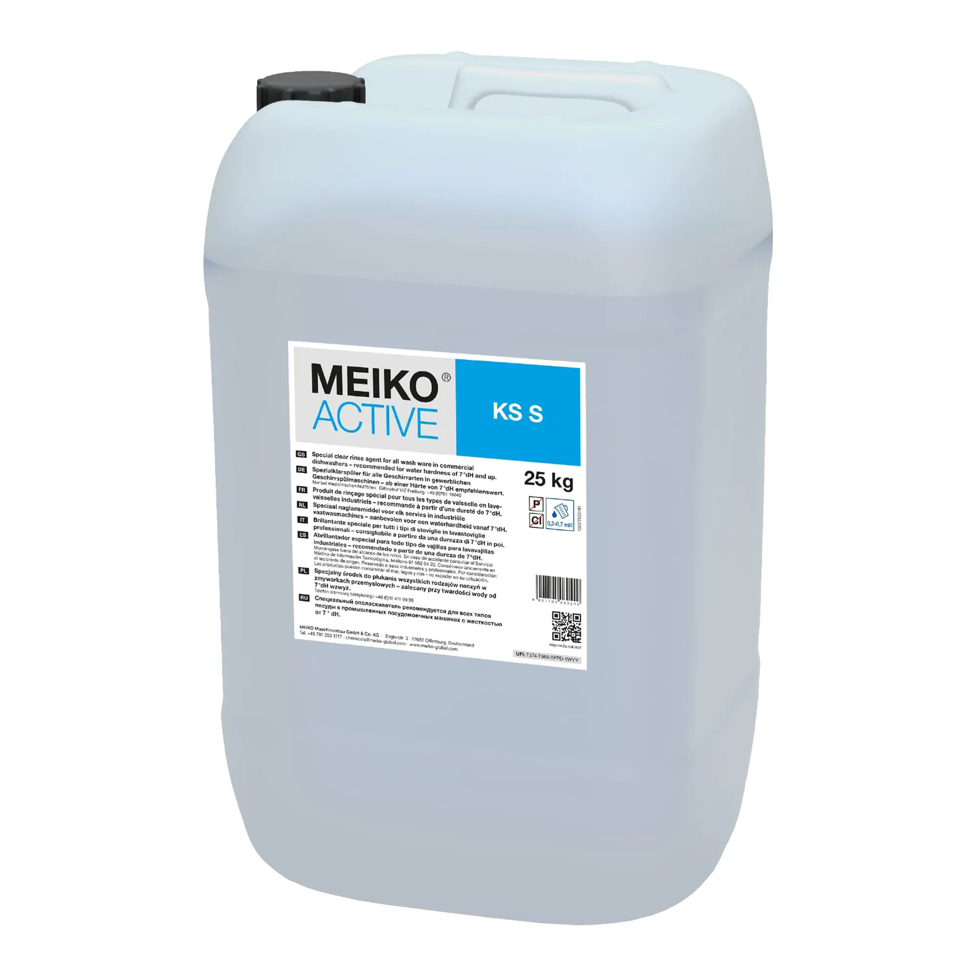 Meiko Active KS S Spezial-Klarspüler für höhere Wasserhärten