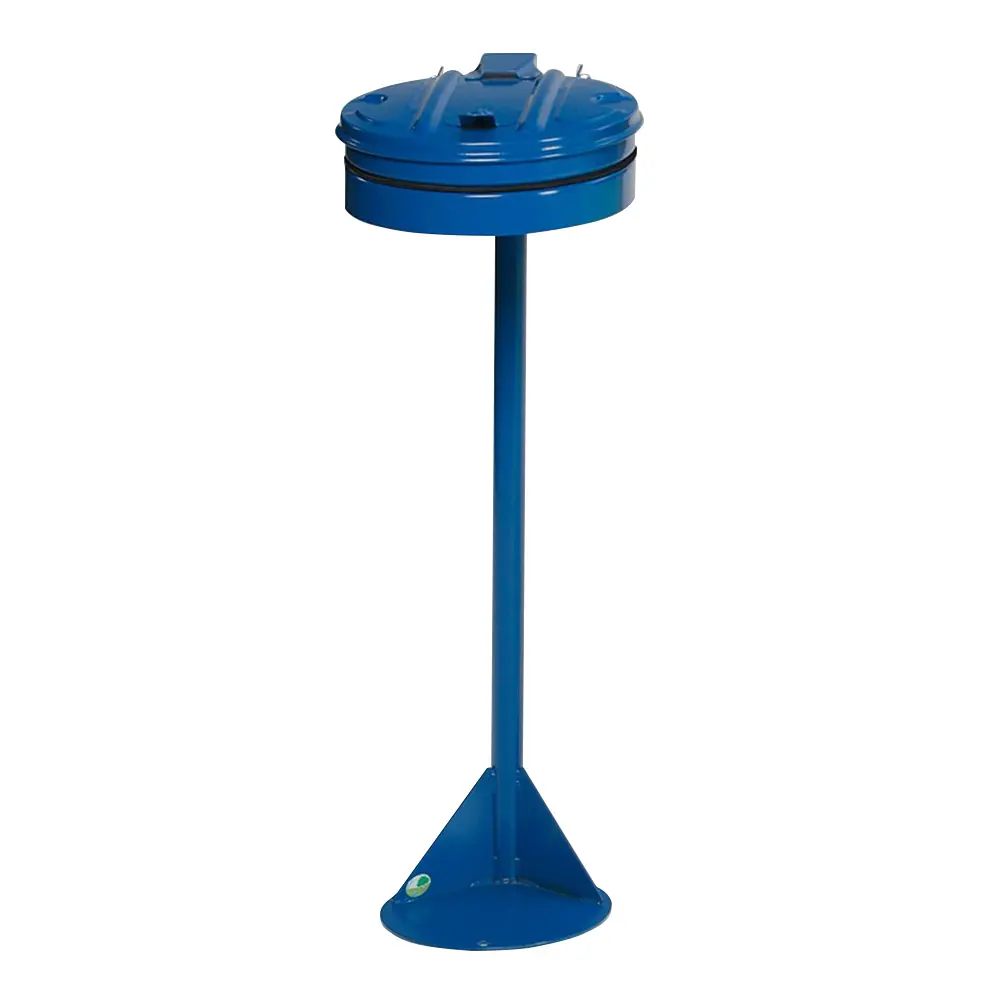 VAR Abfallsammler, Standgerät, Metalldeckel, 120 Liter blau 36712_1