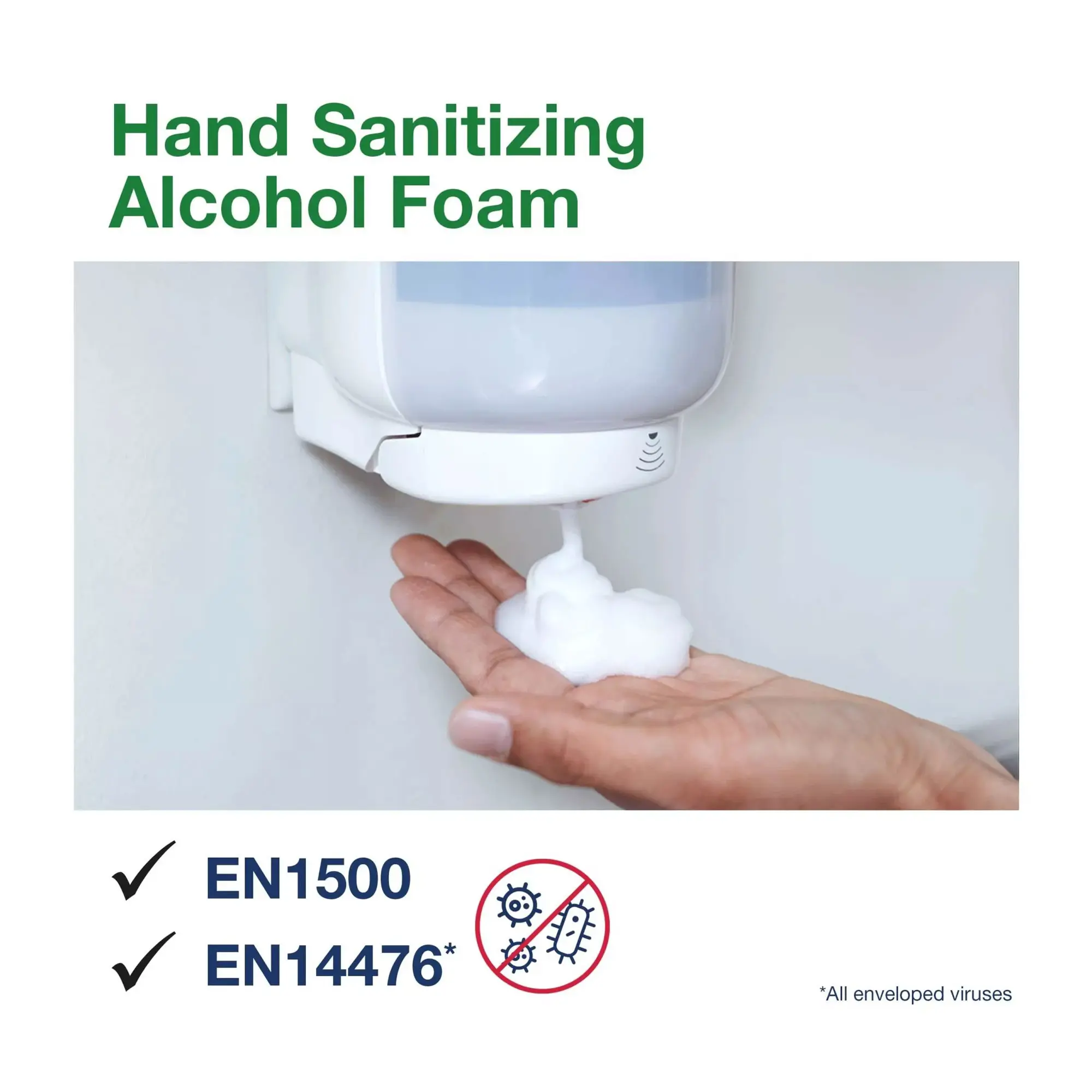 Tork 520102 Alkohol Händedesinfektionsschaum S4 VE 6 x 950 ml