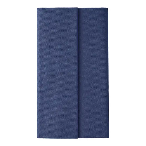 PAPSTAR Tischdecke, Tissue "ROYAL Collection" 120 cm x 180 cm dunkelblau
