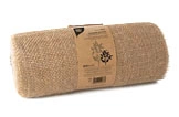 Juteband Rolle natur für Garten, Basteln und Dekoration, feinmaschiges Gewebe aufgerollt, Artikelnummer 8702