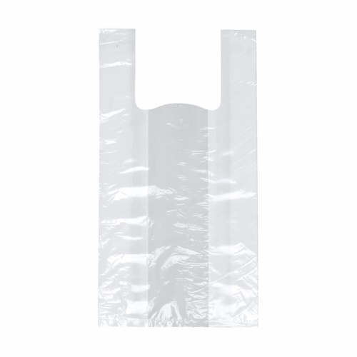 Starpak 200 Hemdchen-Tragetaschen, HDPE 55 cm x 22 cm x 15 cm weiß mittel