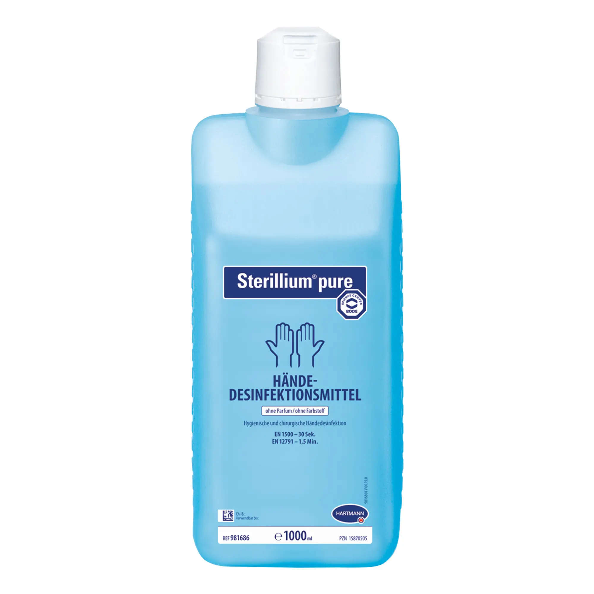 Bode Sterillium pure Händedesinfektionsmittel  1 Liter Euro-Flasche 981686_1