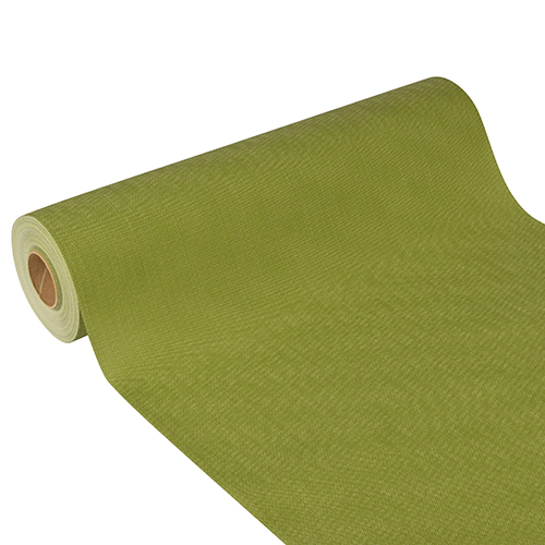Tischläufer, stoffähnlich, Vlies soft selection 24 m x 40 cm dunkelgrün