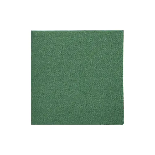 PAPSTAR 150 Servietten "DAILY Collection" 1/4-Falz 24 cm x 24 cm dunkelgrün