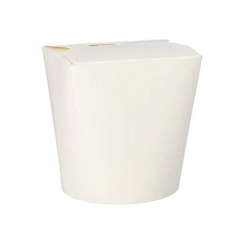Starpak Snackboxen "ASIA" rund 900 ml 11,2 cm x 11 cm x 9,5 cm weiß, 10 x 50 Stück