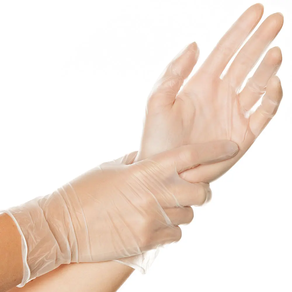 Hygonorm Classic Fit Vinylhandschuhe transparent gepudert, VE 1000 Stück
