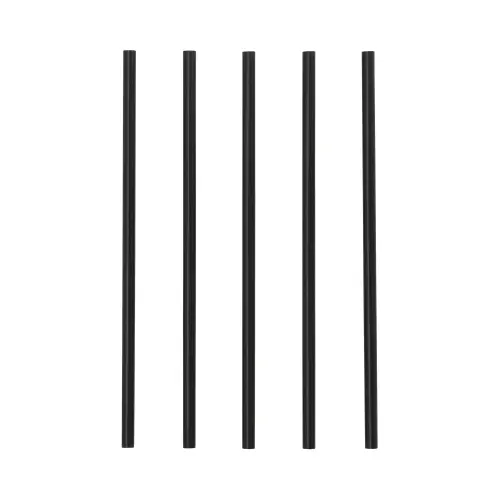 Starpak Mehrweg-Shake-Halme PP Ø 7 mm, 22 cm schwarz, 10 x 100 Stück