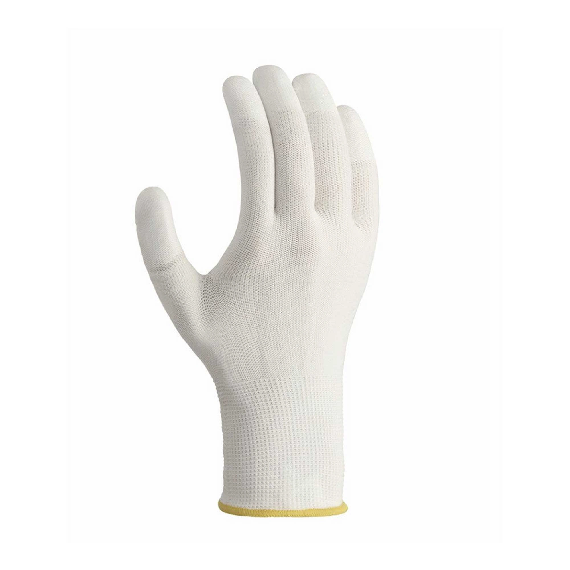 teXXor 2410 Polyester-Strickhandschuhe mit Polyurethan-Beschichtung weiß, VE 240 Paar
