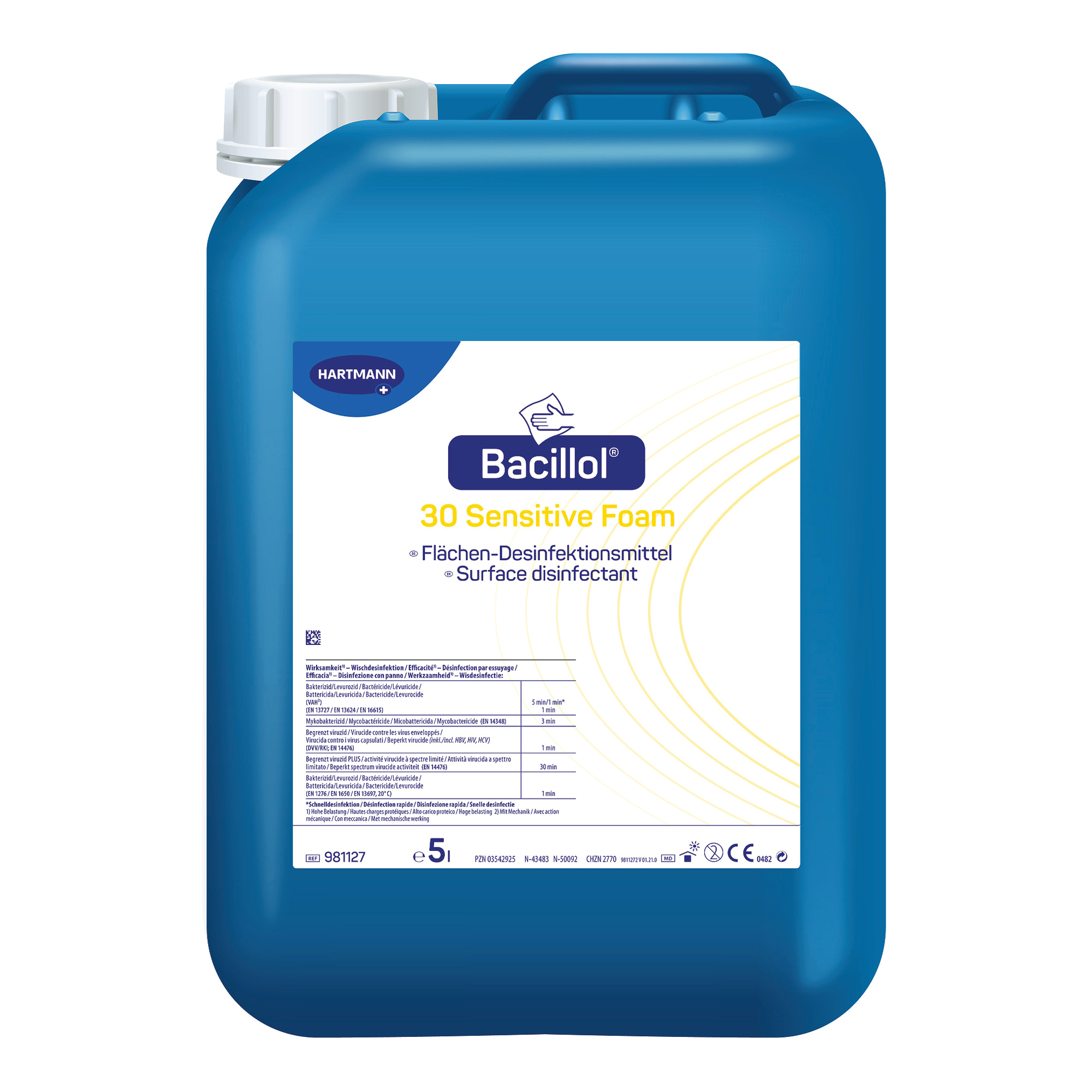 Bode Bacillol 30 Sensitive Tissues 24 Stück Flächen-Schnelldesinfektionstücher e