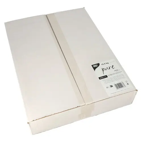 PAPSTAR Pergament-Ersatz, 1/4 Bogen "pure" 50 cm x 37,5 cm weiß à 12,5 kg, fettdicht