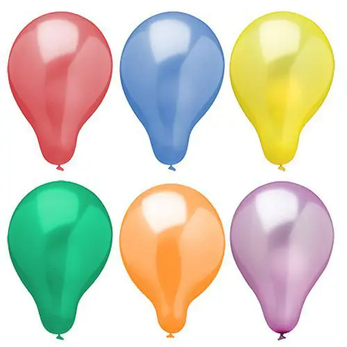 PAPSTAR 25 Luftballons Ø 25 cm farbig sortiert "Metallic"