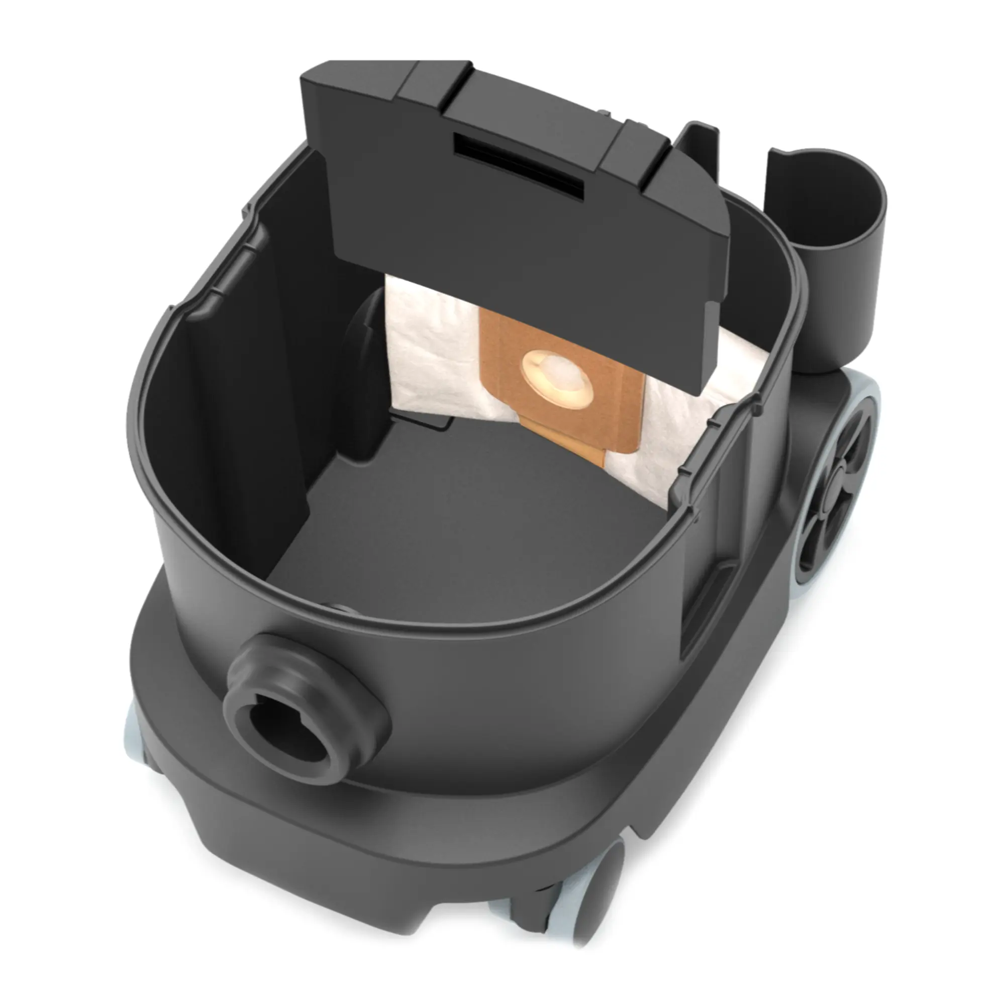 Sprintus Staubsauger ERA PRO ZERO mit Bordcomputer, interaktivem Touchdisplay, Füllstandsanzeige, Reservefach und USB-Anschluss für professionelle Reinigung