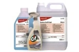 Cif Reinigungskonzentrat Set mit Sprühflasche und Kanistern für gründliche, professionelle Flächenreinigung, Artikelnummer 20491