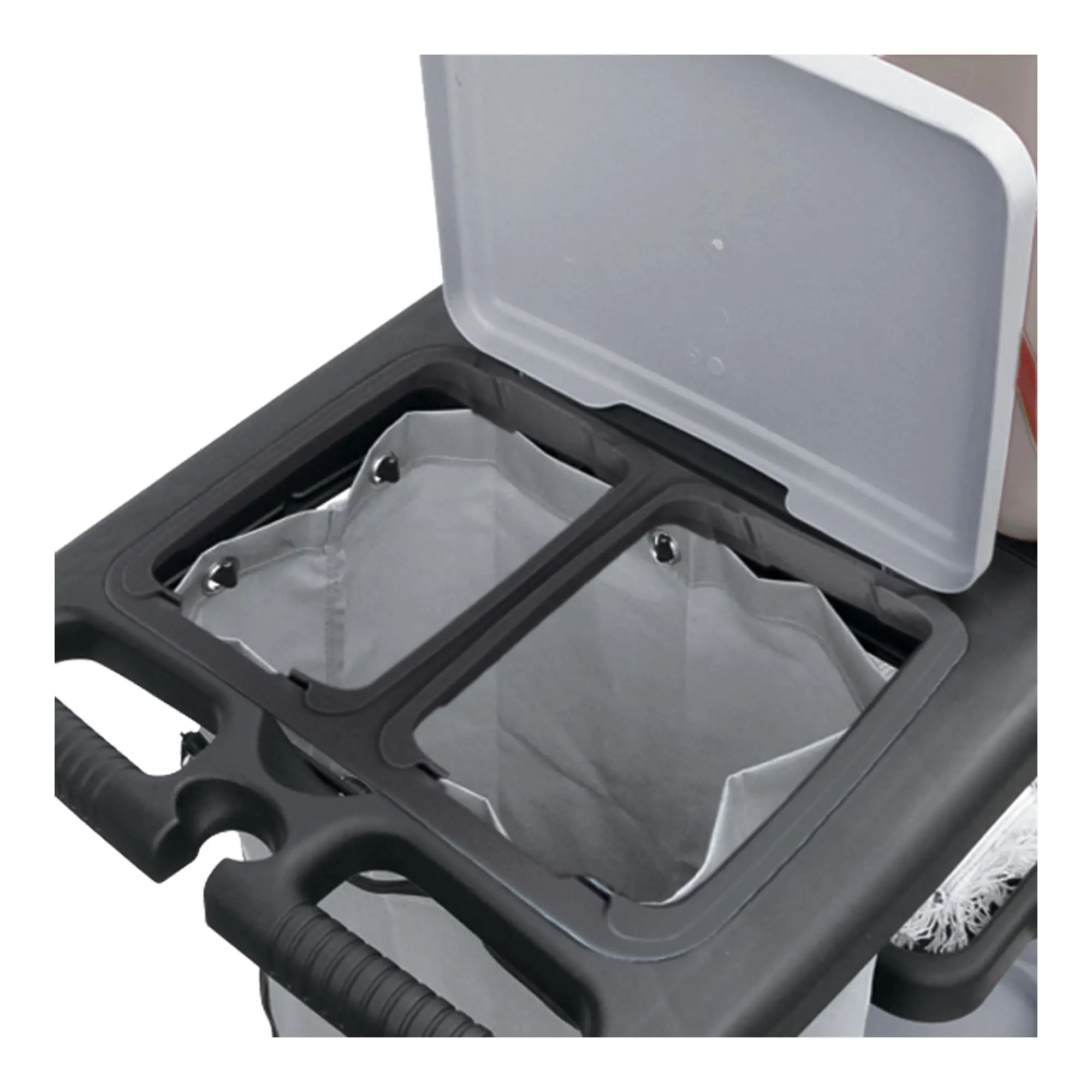 Sprintus PuriX Starter Set 40 u. 50 cm mit Reinigungswagen, Floory ZERO Trockensauger, Doppelfahreimer, Wischsystem und Zubehör für professionelle Reinigung, Hersteller Sprintus