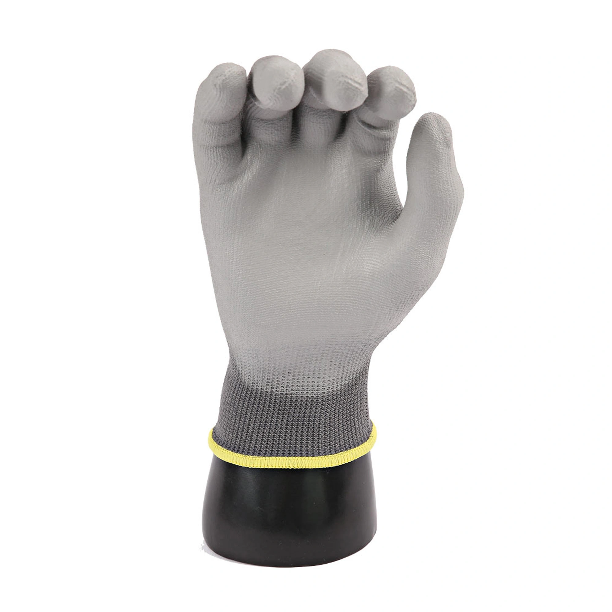 Hygostar Black Ace Feinstrickhandschuhe mit Polyurethan-Beschichtung grau, VE 120 Paar