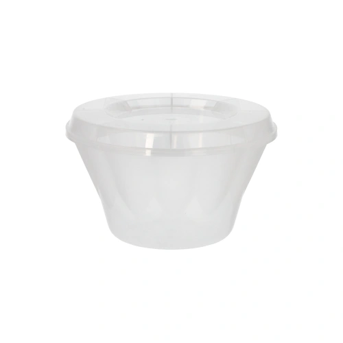 Starpak Mehrweg-Eis- und Dessertschalen rund 300 ml Ø 11 cm, 6,5 cm transparent, 8 x 50 Stück