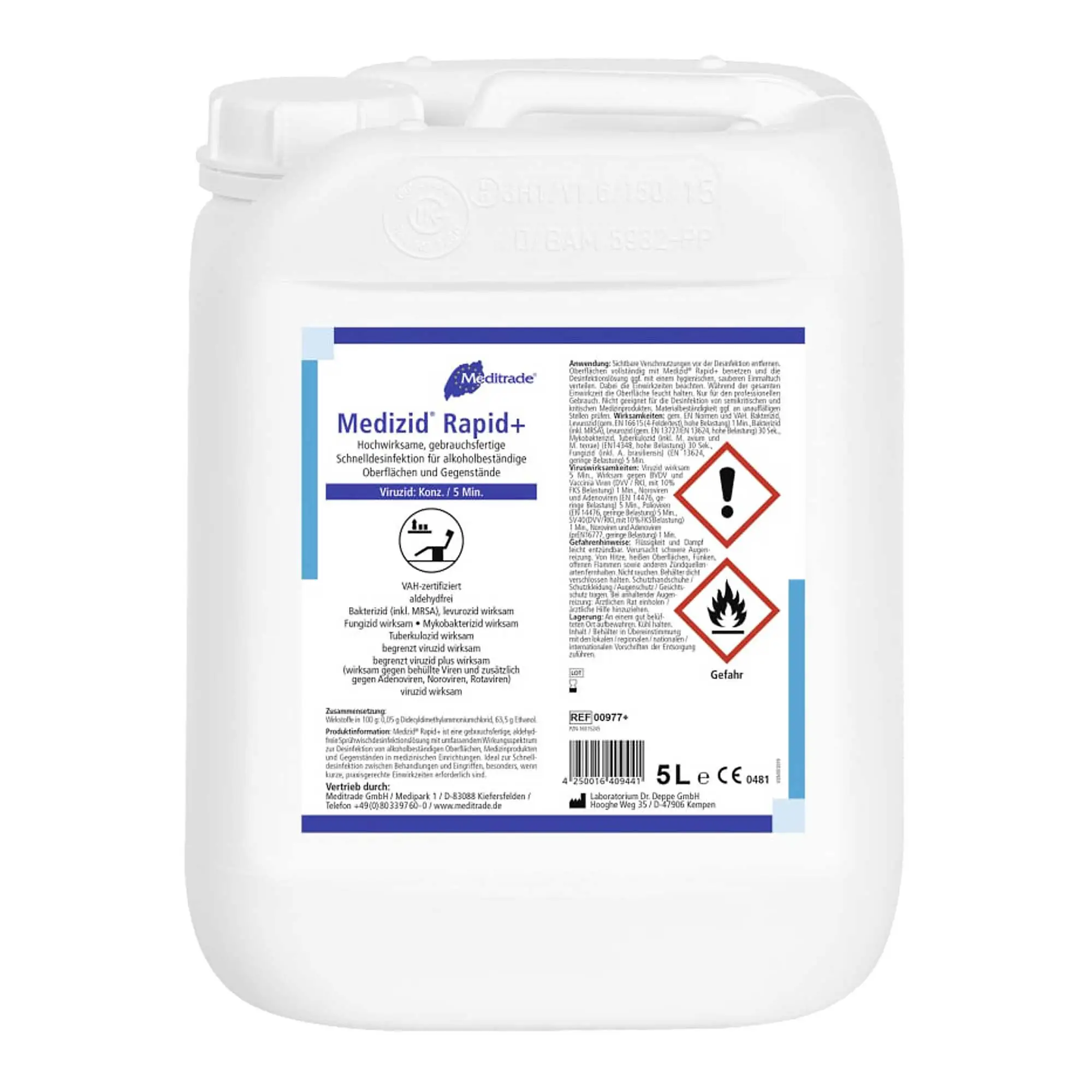 Meditrade Medizid Rapid+ Flächendesinfektionsmittel