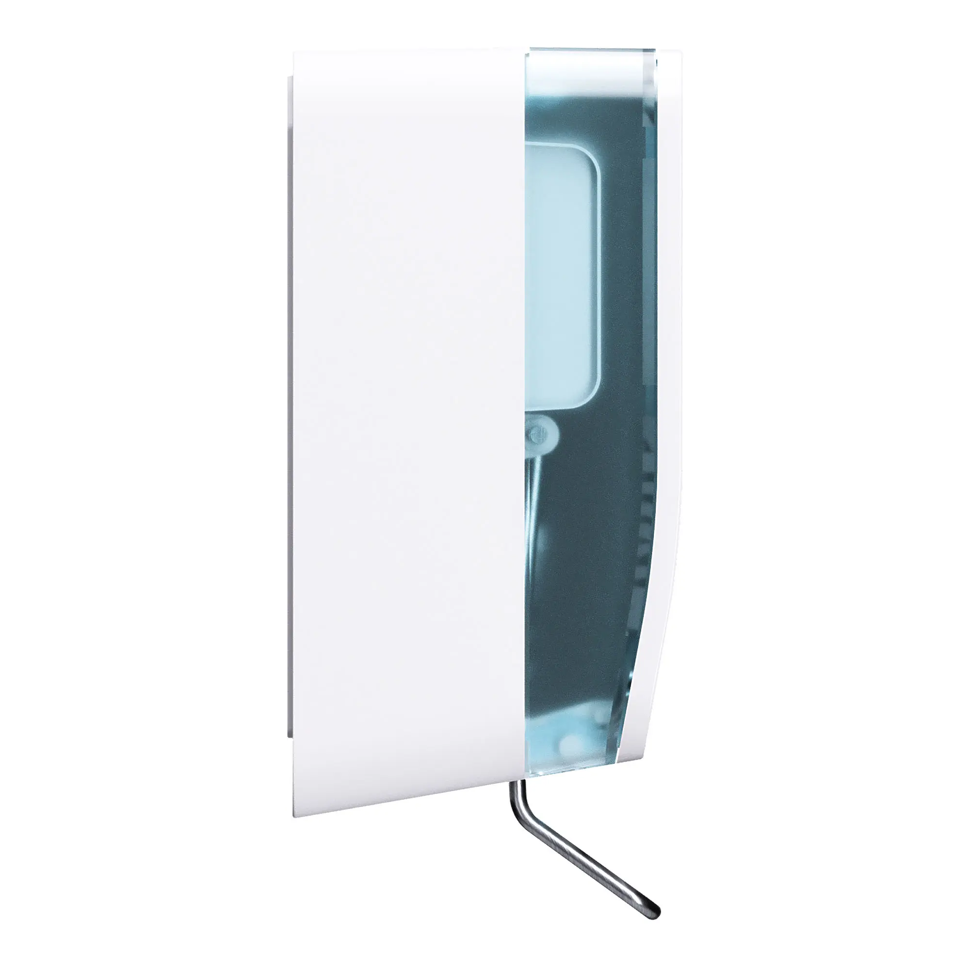 Satino by Wepa HYGINITY Manueller Clean&Care Spender SF2 500 ml in Weiß, wandmontierbarer Multifunktionsspender für Seife, Schaumseife und Handdesinfektion