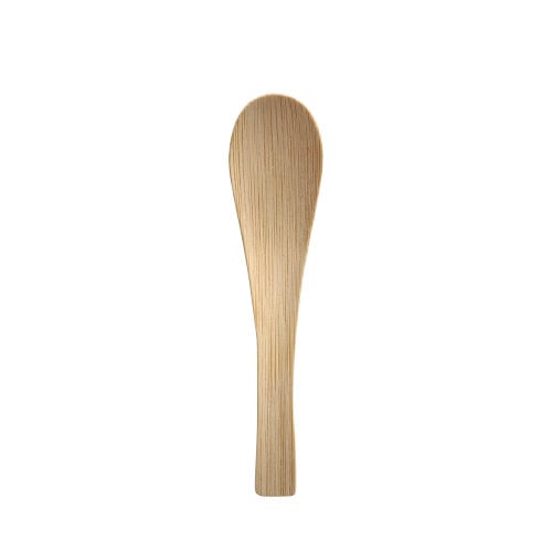 PAPSTAR 50 Fingerfood - Löffel, Bambus "pure" 13 cm "Asia"